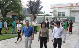 成都市副市长田蓉莅临我公司视察